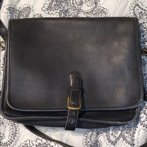 Black vintage coach